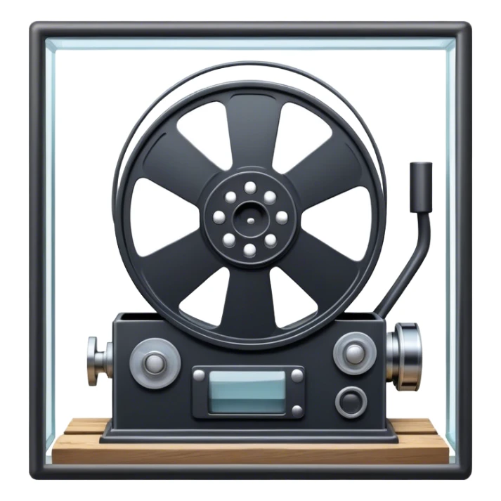 Film reel in COLD Frame sticker