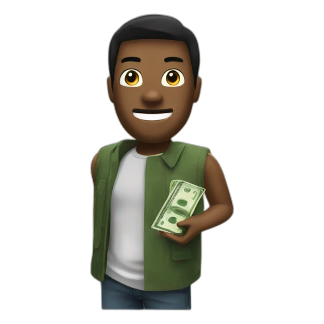 Roblox money  sticker