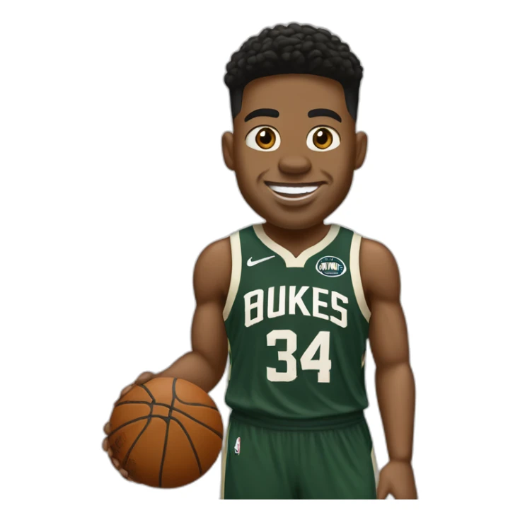 Antetokounbo in milwaukee sticker