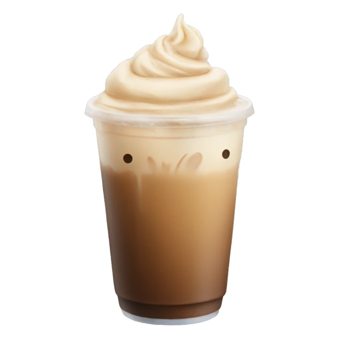 Iced latte sticker