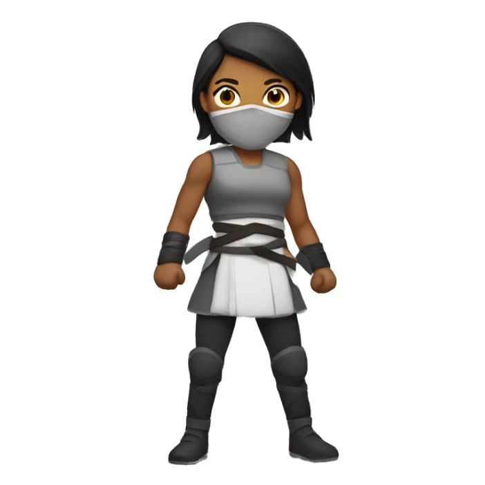 Woman fighter sticker
