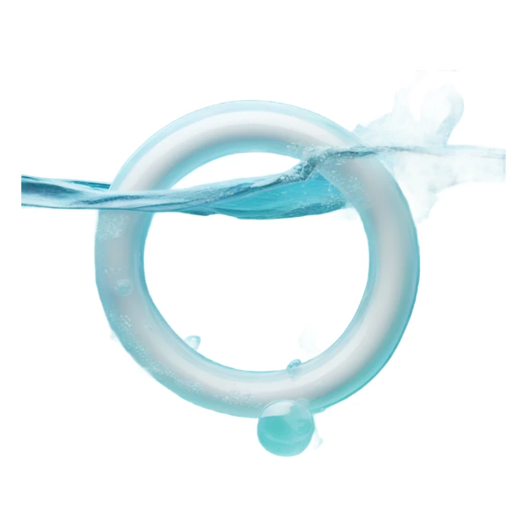 plastic tube underwater sea sticker