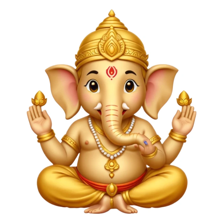 lord ganesha emoji sticker