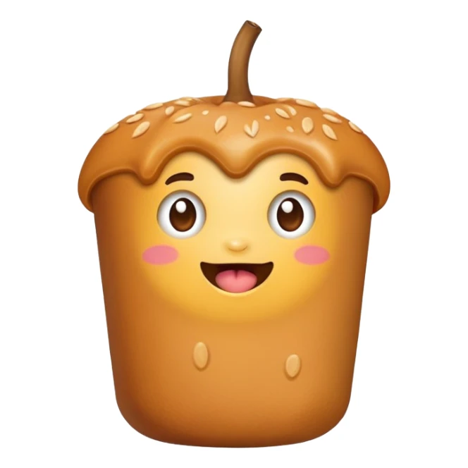 Criar um esquinho comendo espetinho  sticker