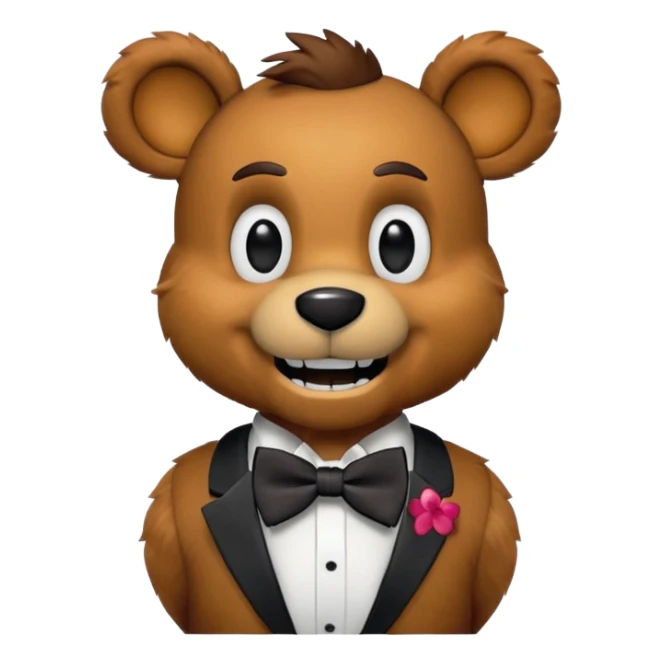 Freddy faz bear  sticker