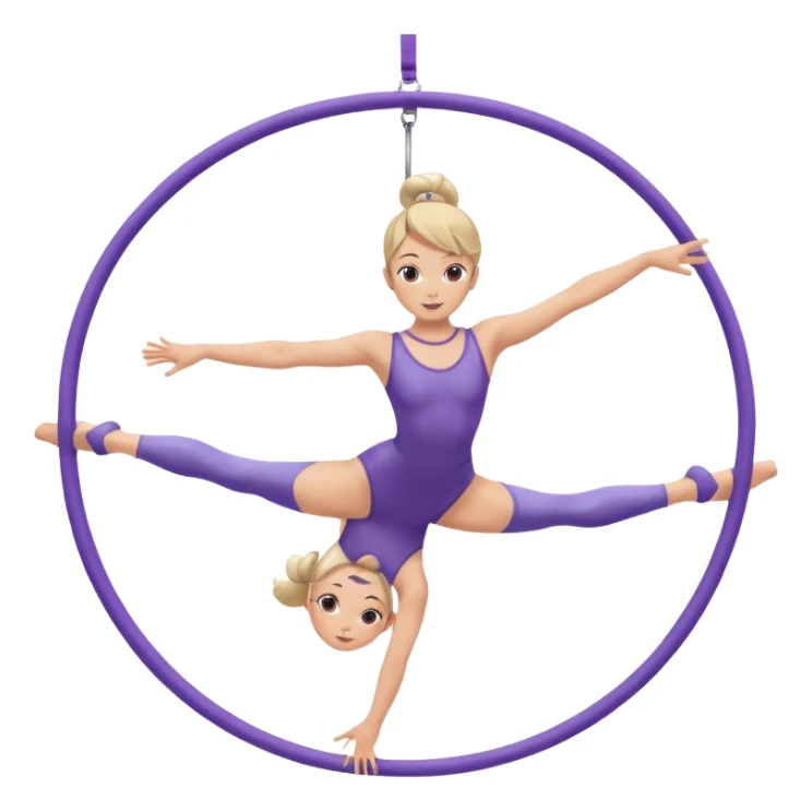aerial hoop aerialist sticker