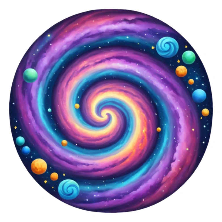 Universe sticker