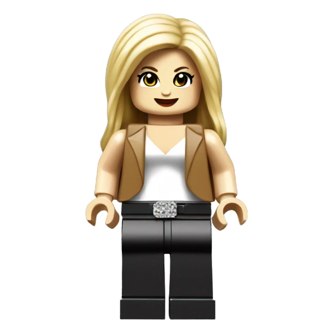 BRITNEY SPEARS whole body lego sticker