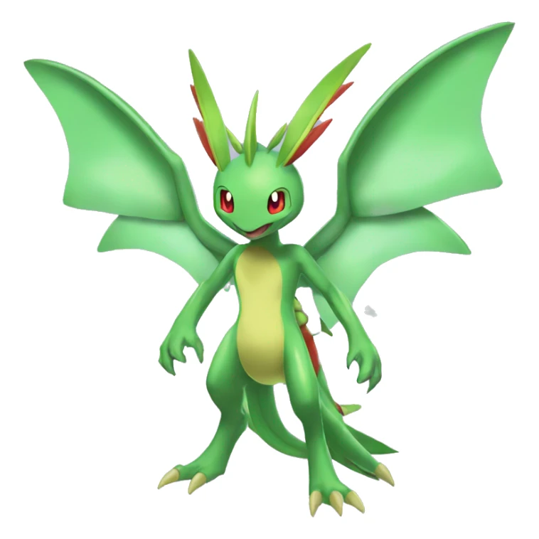 Shiny Vikavolt-Flygon-Pokémon-Fakémon Full Body sticker