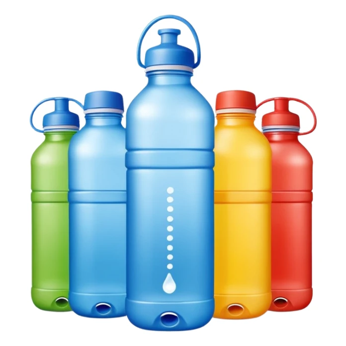 Sports water station sticker
