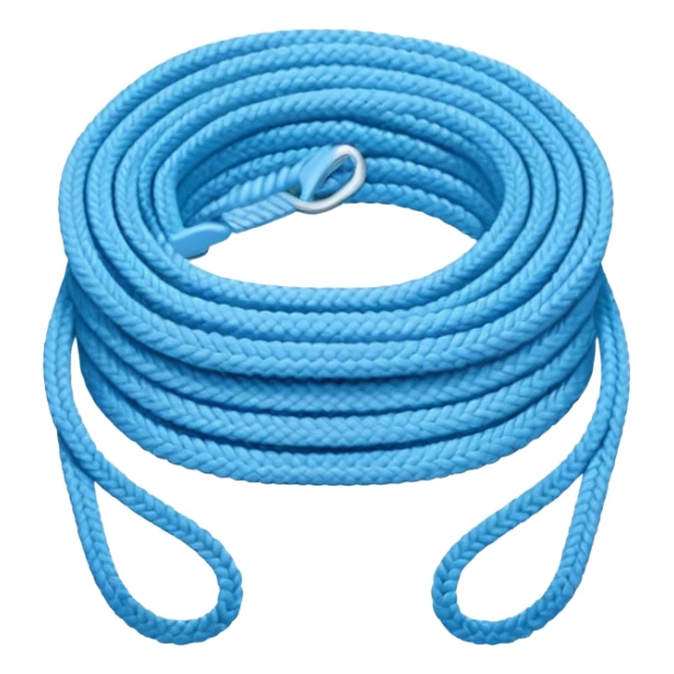 make an emoji of light blue shoe laces sticker