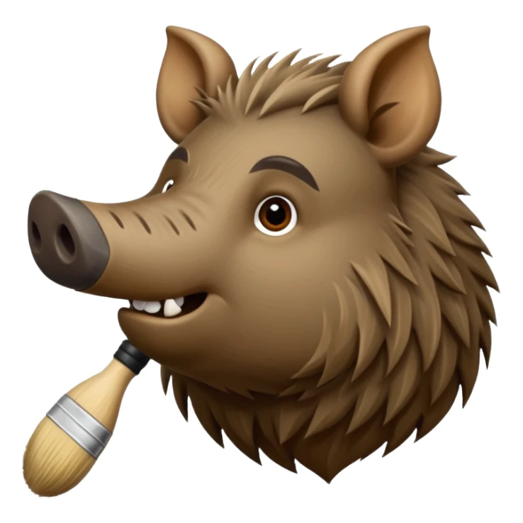 Animal Brush sticker