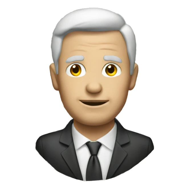 a man with a lot of money sticker