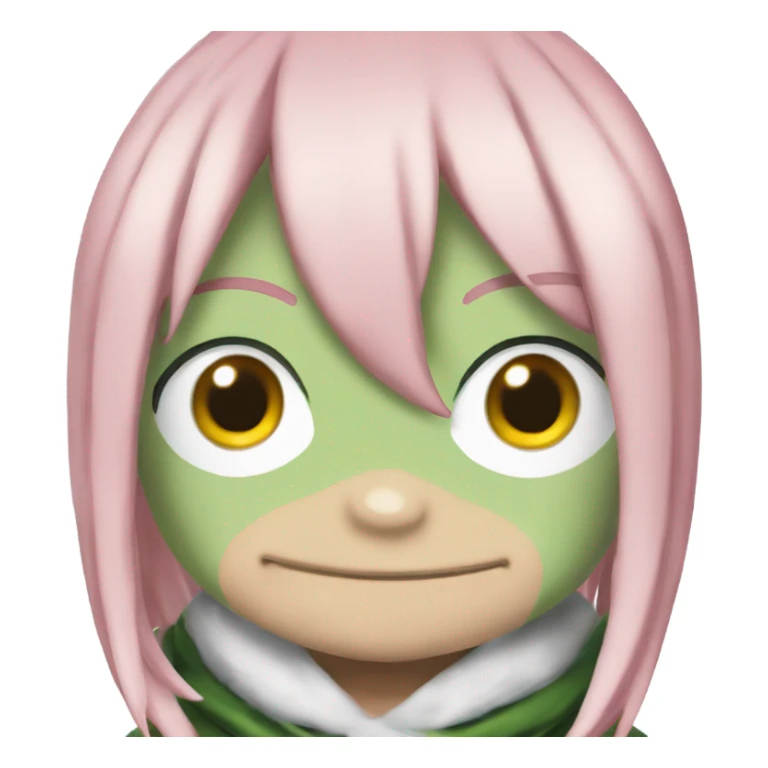 Frosch from the anime “fairy tail” sticker