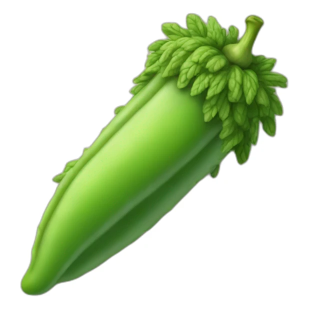 Un cornichon qui court sticker