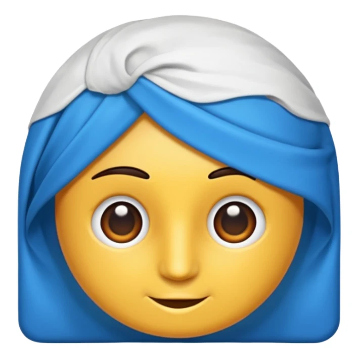 Mavi Yuvarlak içinde beyaz tik beyaz doğru işareti sticker