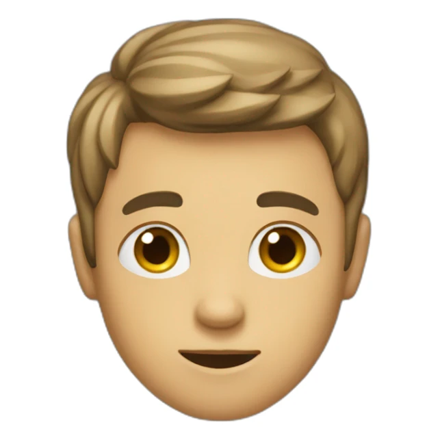 A boy who doesn’t care what another person says sticker