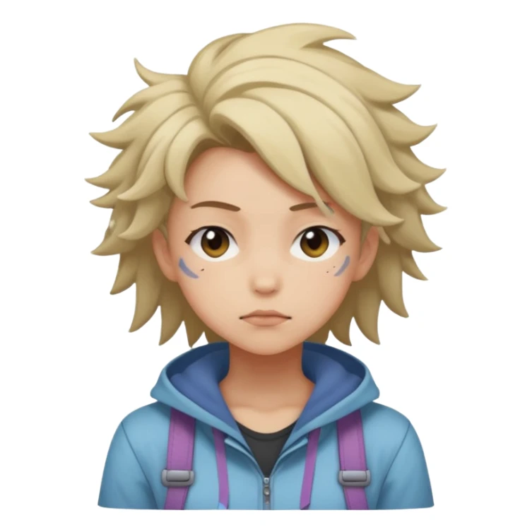 Sleepy girl Pokemon trainer sticker