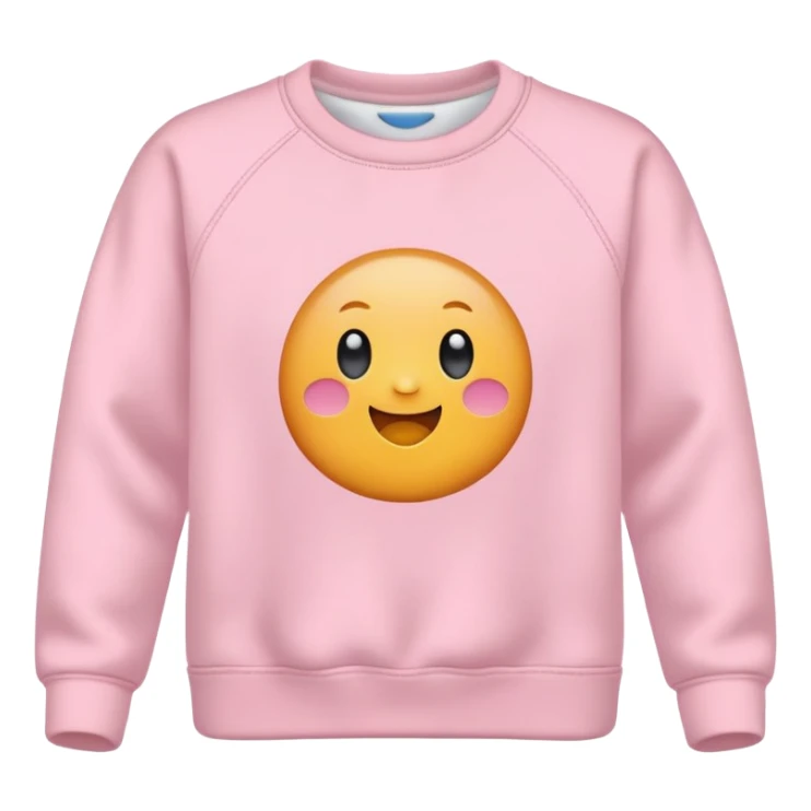 baby pink sweatshirt sticker