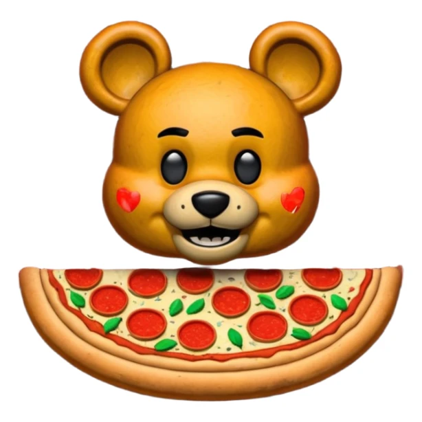 A pizzeria named Freddy's Fazbear pizza  sticker