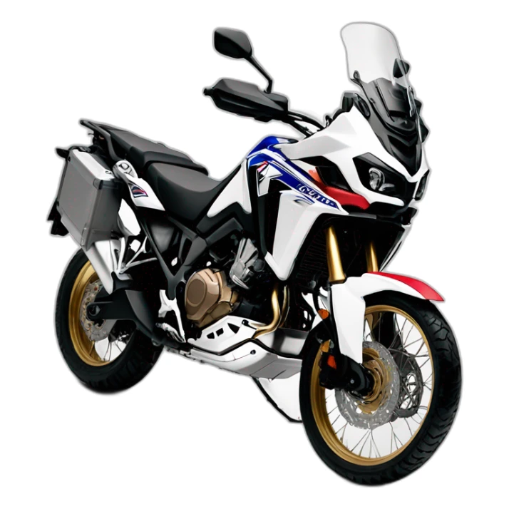 Honda africa twin color negro sticker