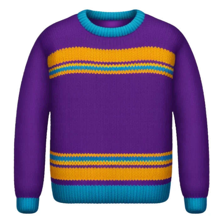 sweater emoji text no photo sticker