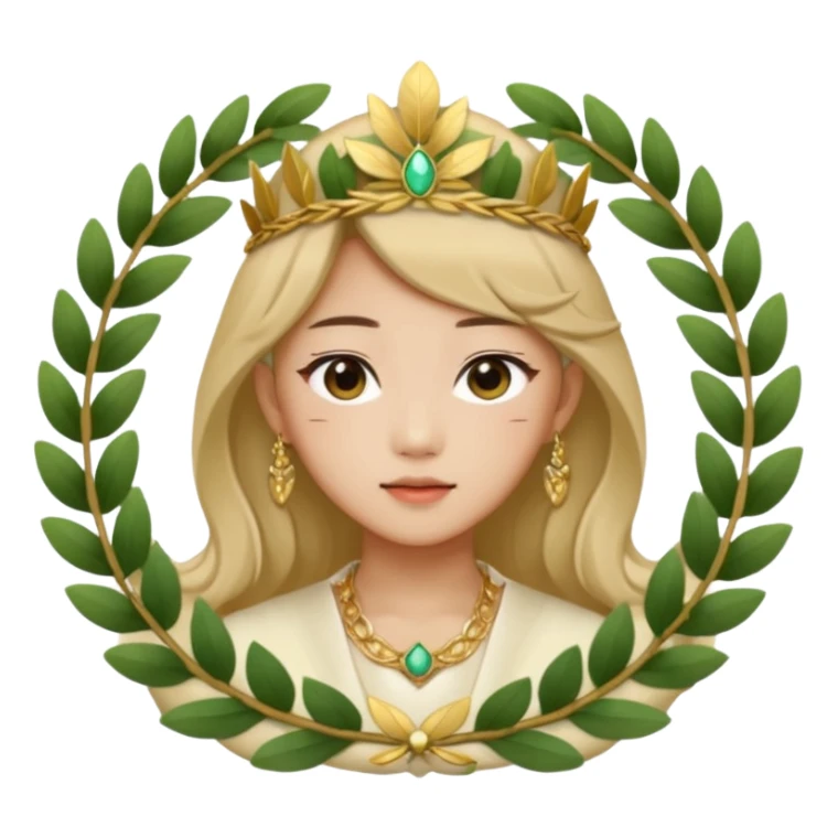 young asian kpop with Laurel Wreath sticker