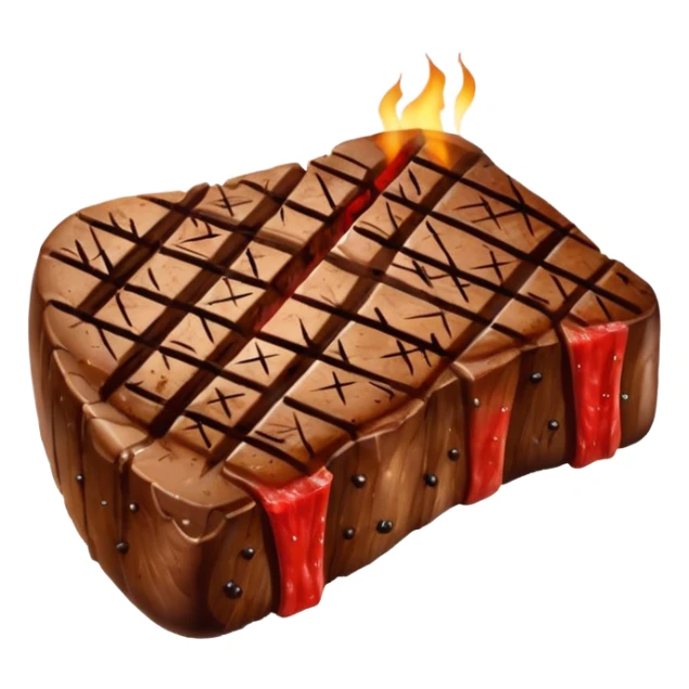 bistec de carne como el de tom y jerry sticker