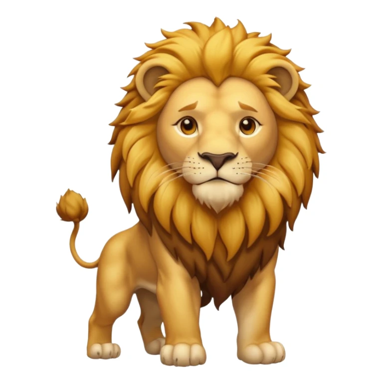 in lion family, only Father., full body sticker