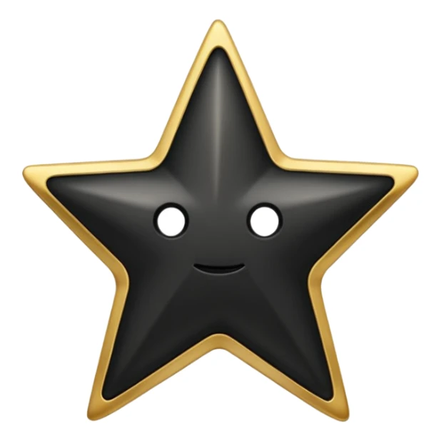 Half black star emoji when we need to have half rating sticker