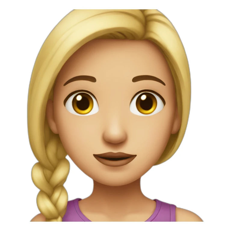 Girl-cover-nose-bad-smelk sticker