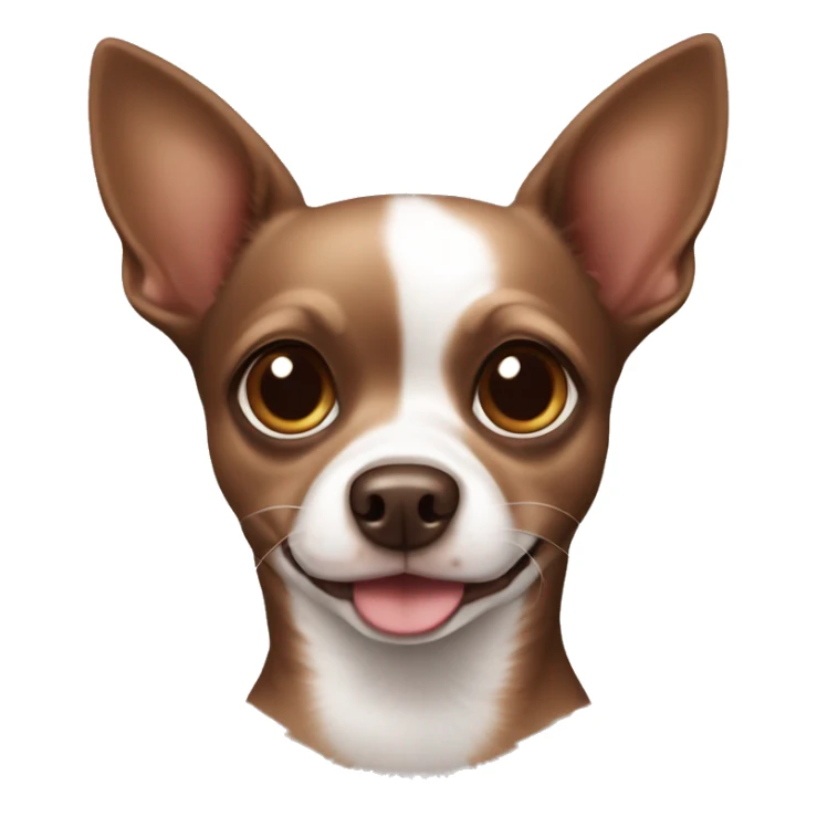 Dog,Chihuahua,chokolate Color  sticker