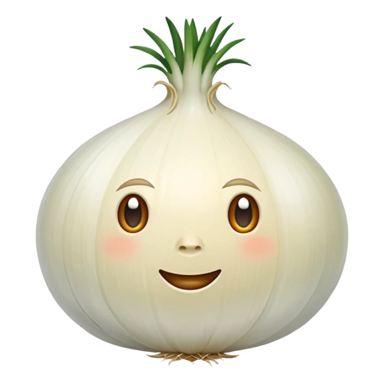 white onion sticker