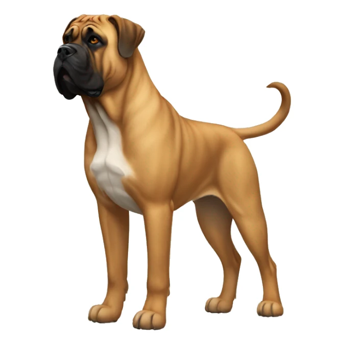 Bullmastiff Dog Breed Full Body sticker