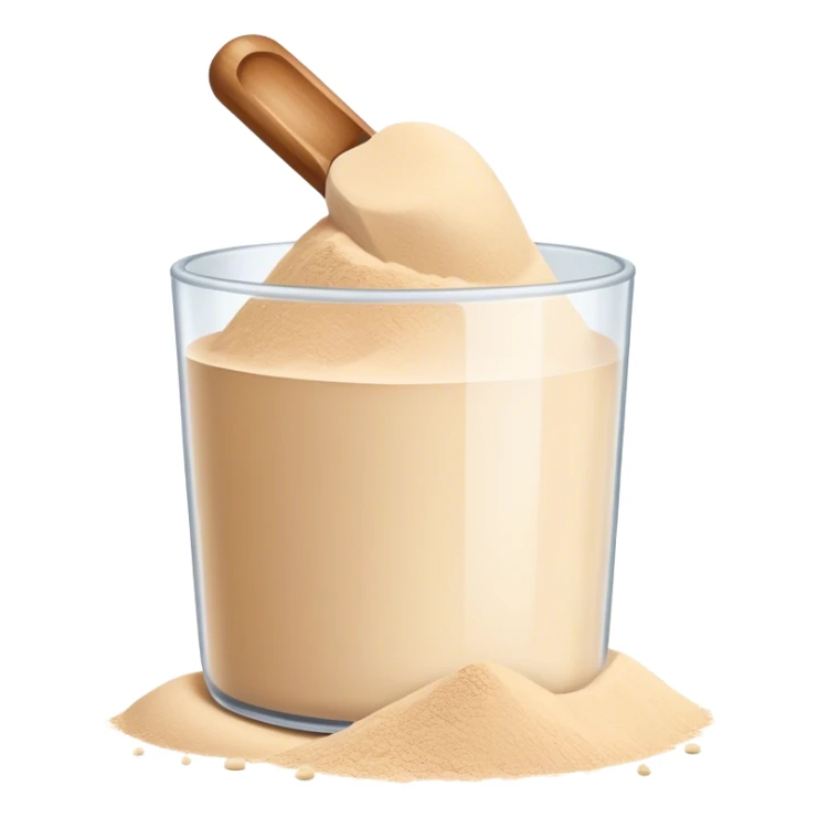 scoop of protein sticker