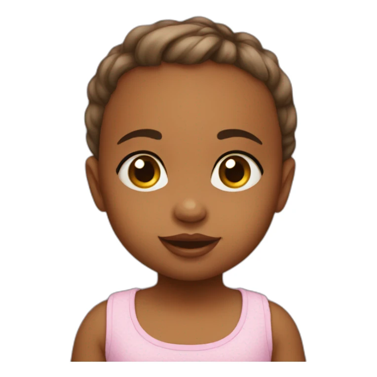 baby girl 6 months old sticker