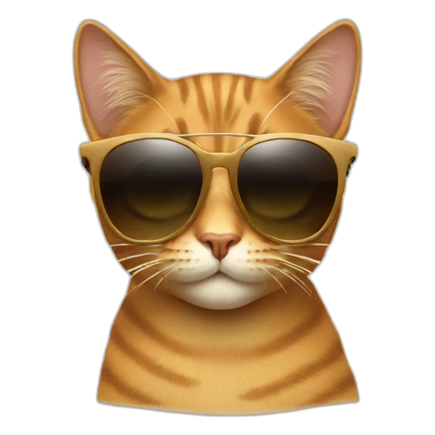 sunglasses cat sticker