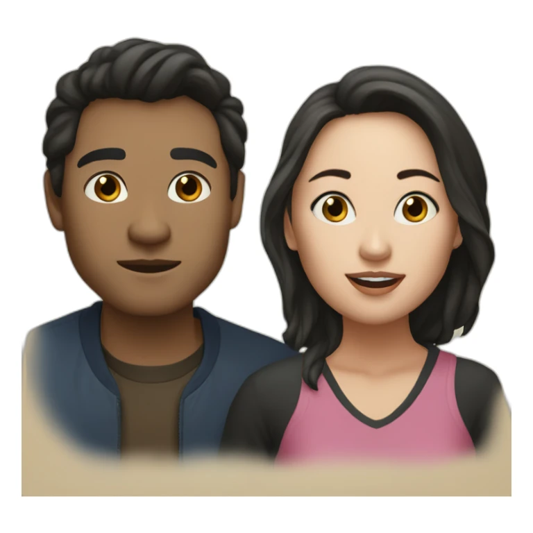 Heang Louy and Lise Marion sticker