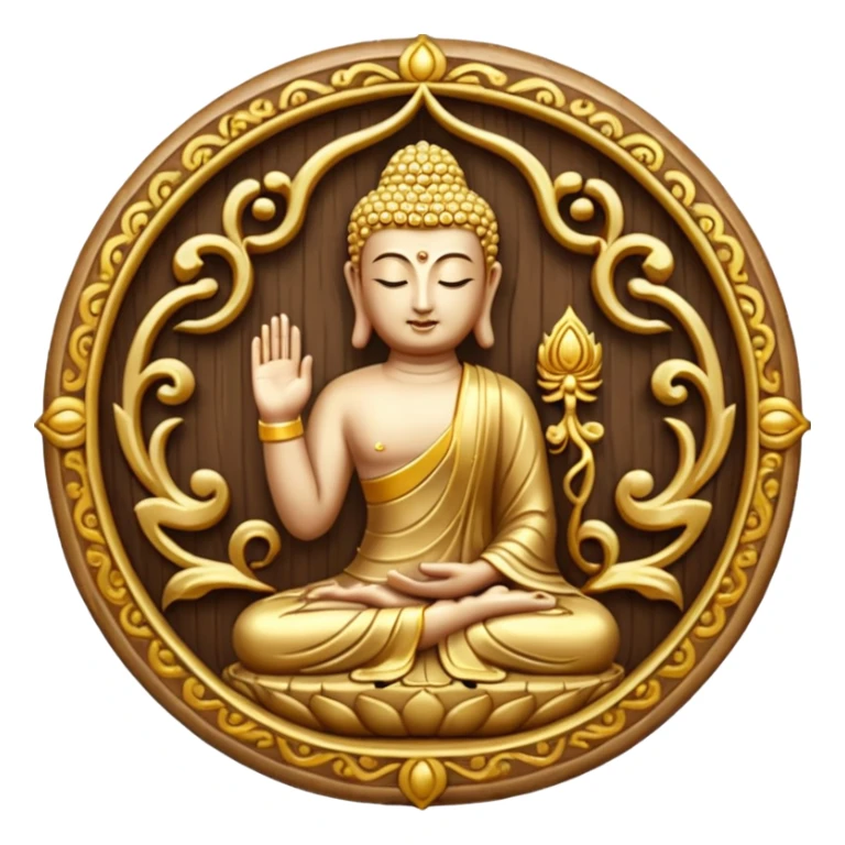 Staff of Budha sticker