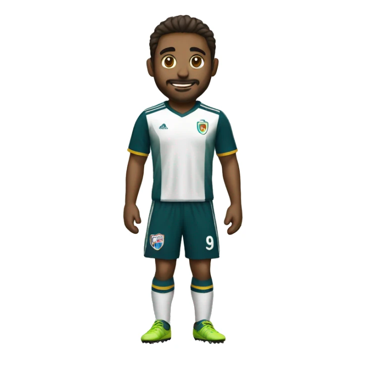 Camiseta de futbol sticker