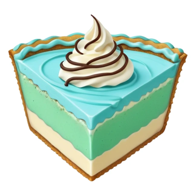 a slice of baja blast pie sticker