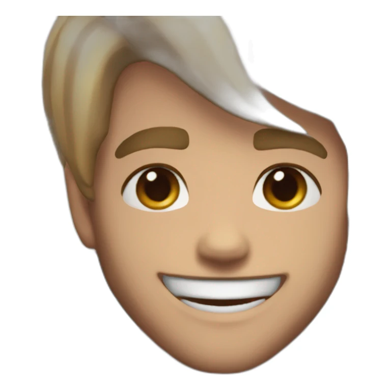 jett from valorant suspicous wide smile sticker