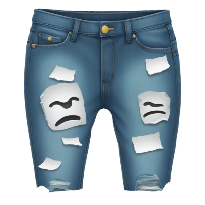 ripped jeans sticker
