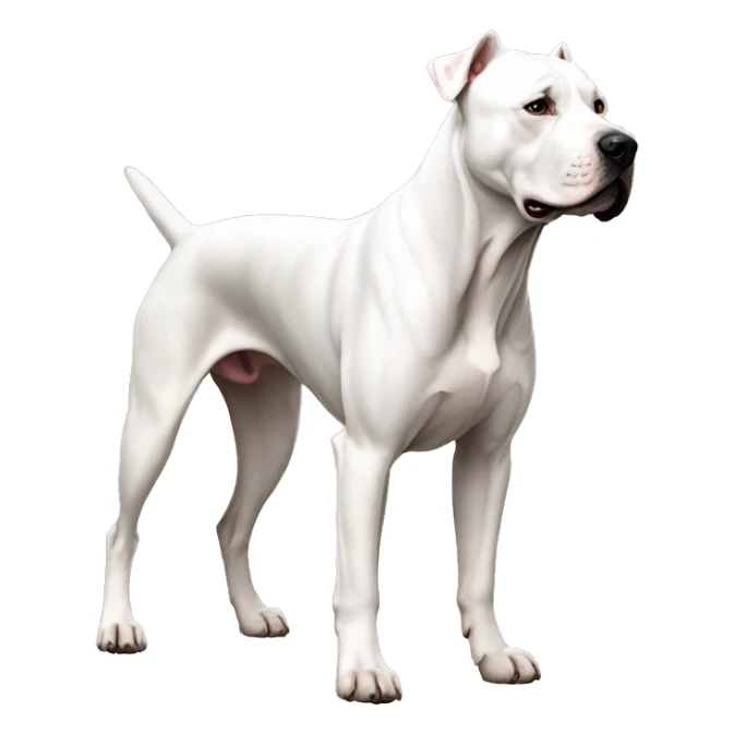 Dogo Argentino Dog Breed Full Body sticker