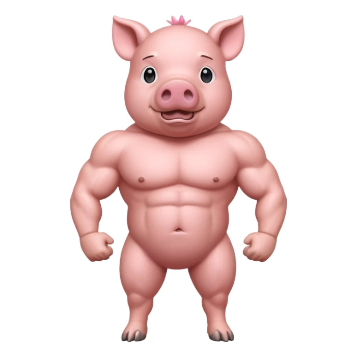 Sedere maiale sticker