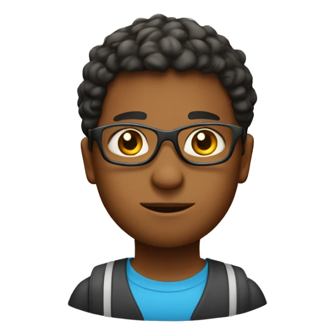 a young budding pe teacher with bneard and no glasse sticker