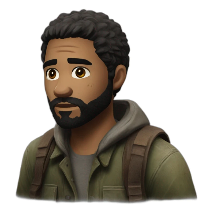 Joël the last of us sticker