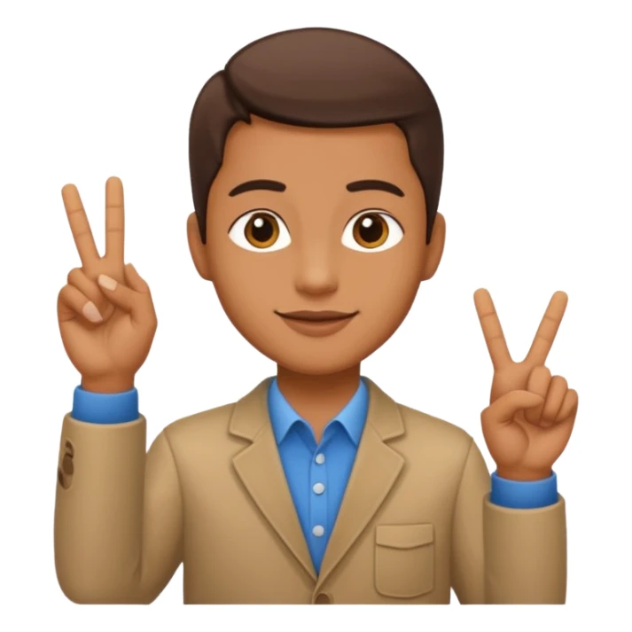 Fait le signe de la west coast sticker