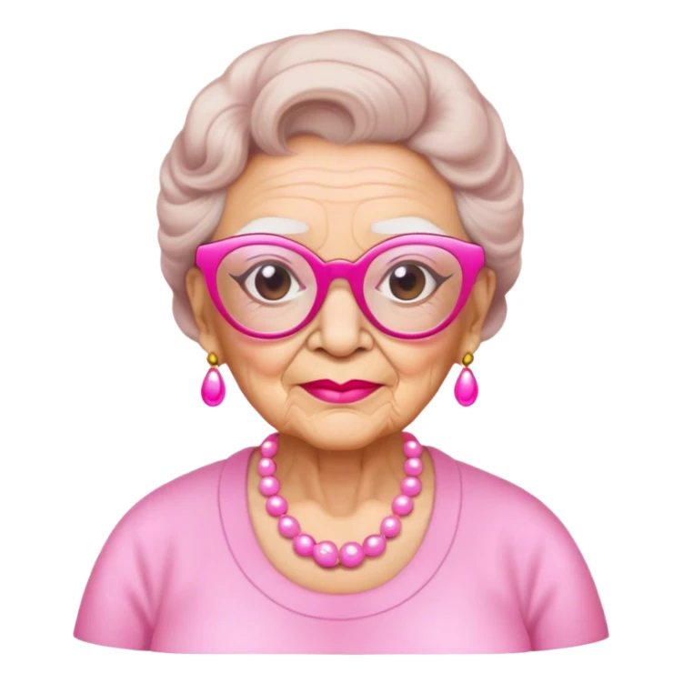 blunt grand maa with pink spects sticker