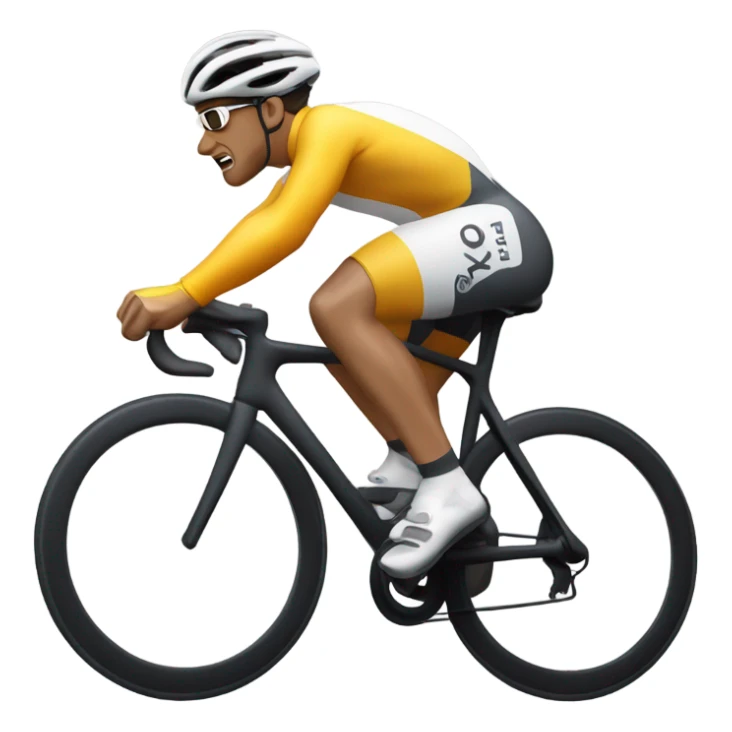 axel axeling all over the place on cadence sticker